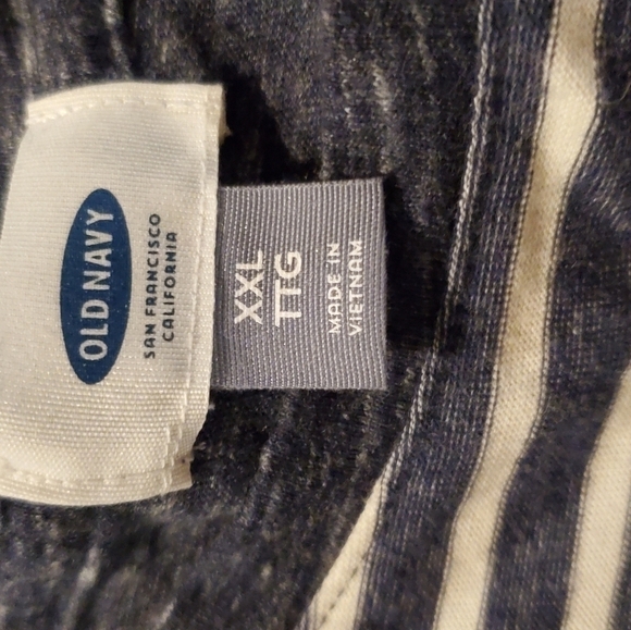 XXL - Old Navy | 3/4 Sleeve Mixed Pattern Shirt - Picture 3 of 4